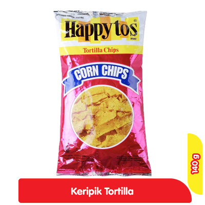 Happy Tos Keripik Tortilla Merah 140 g